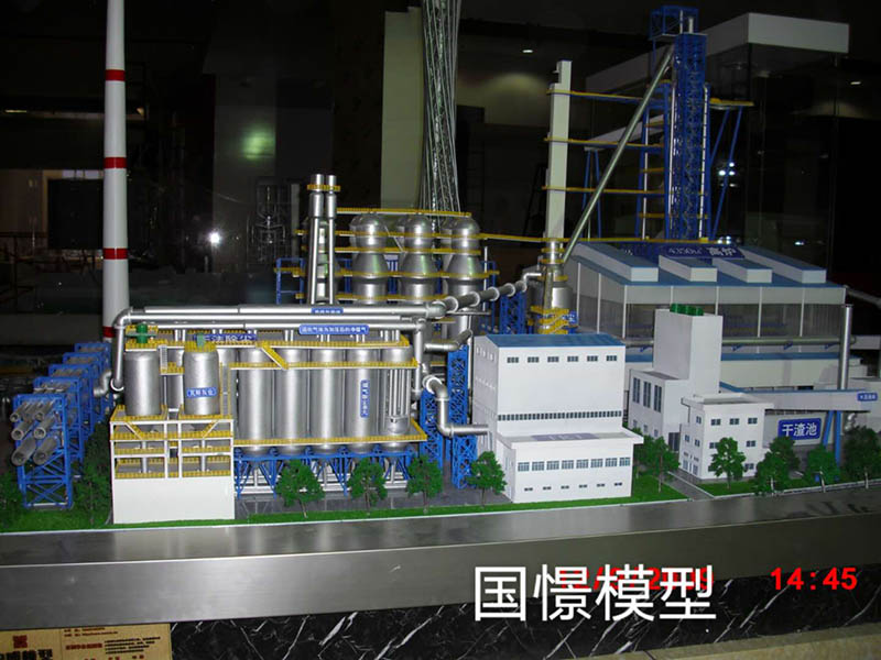 义马市工业模型